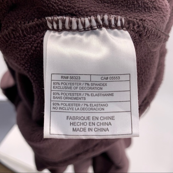 Nike ACG Brown 1/4 Zip Fleece Pullover Sweatshirt - Picture 6 of 8